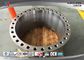 Forjamento de aço inoxidável do corpo de válvula da bola do EN A105 LF2 do ISO BS API do RUÍDO JIS de ASTM ASME