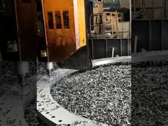 Carga pesada SS Forja em matriz aberta Anel forjado industrial em grande escala