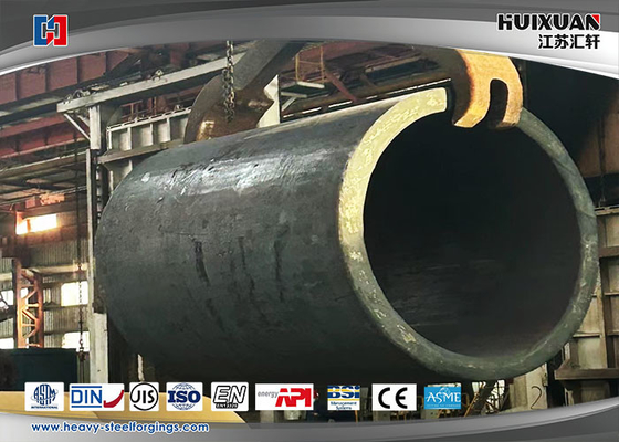 Forja de aço de liga de barril tipo tubo QT 9000MM