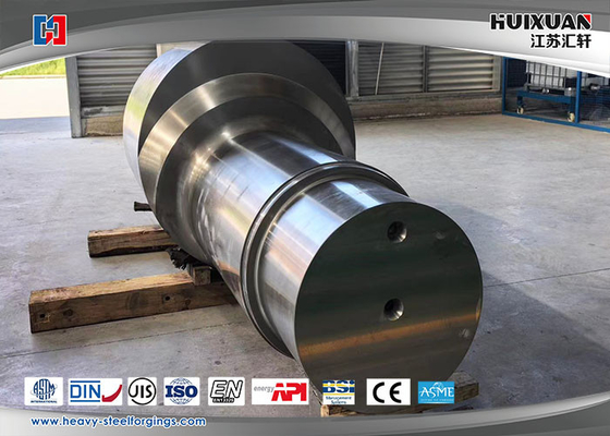 Aço ligado ASTM SAE 4340 Crankshaft para prensa hidráulica