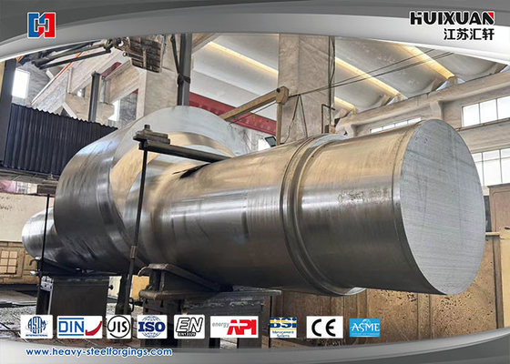 Aço ligado ASTM SAE 4340 Crankshaft para prensa hidráulica