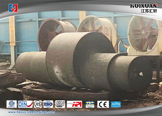 Aço ligado ASTM SAE 4340 Crankshaft para prensa hidráulica