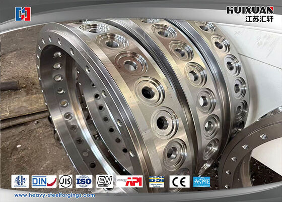 Anel de rolamento do motor Forja Tratamento térmico Aço ligado