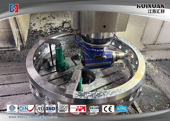 Anel de rolamento do motor Forja Tratamento térmico Aço ligado